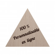 Stickers en bois "triangle 1"