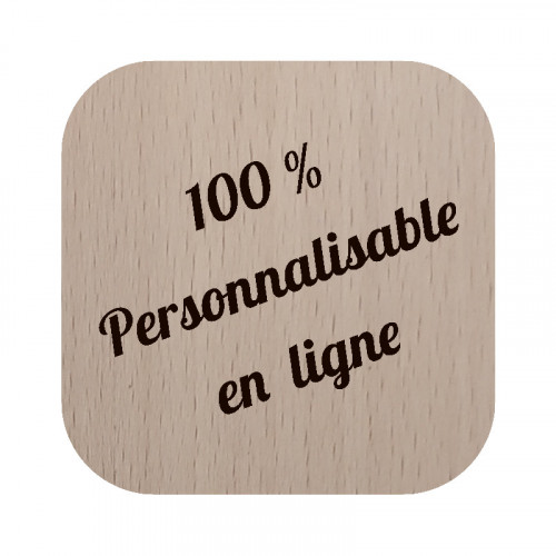 Wooden stickers 