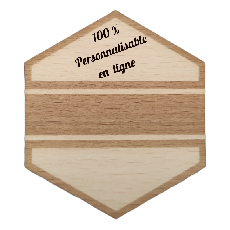 Wooden stickers 