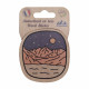 Wooden sticker "montagne désert"