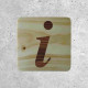 Enseigne en Bois Info - Signalétique de Point d'Information