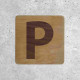 Panneau en Bois Parking - Indicateur de Stationnement