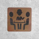 Wooden Signage Panel - Meeting Room
