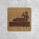 Wooden Signage - Physiotherapy Icon