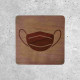 Wooden Sign - Mandatory Mask Wearing Notice