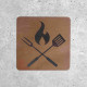 Wooden Signage - Barbecue Utensils