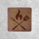 Wooden Signage - Barbecue Utensils