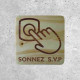 Signalétique en Bois - Sonnez S'il Vous Plaît