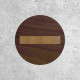 Wooden No Entry Sign