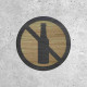 Signalétique Bois - Alcool Interdit