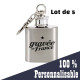 Flasque porte-clés personnalisée 30 ml