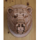 Wooden bear head 30cm