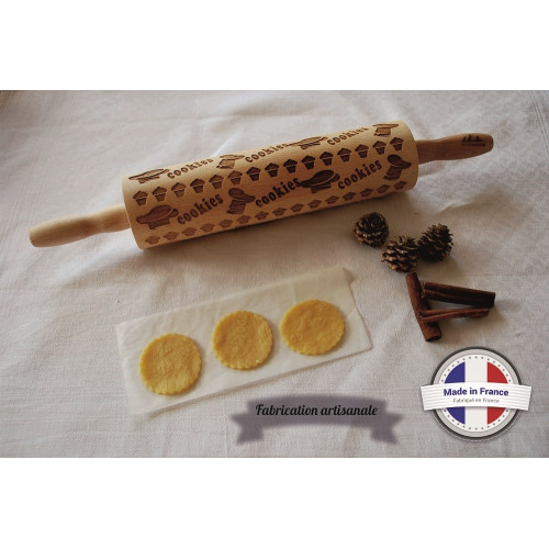 Rodillo de cocina galleta.