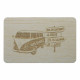 créer votre carte postal bois