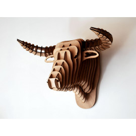 Animali / trofei in legno 3D