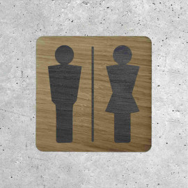 Wooden signage