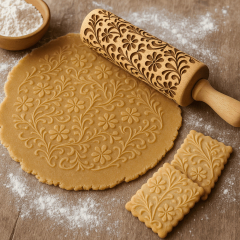 Pourquoi choisir un rouleau à pâtisserie gravé pour vos créations gourmandes ?