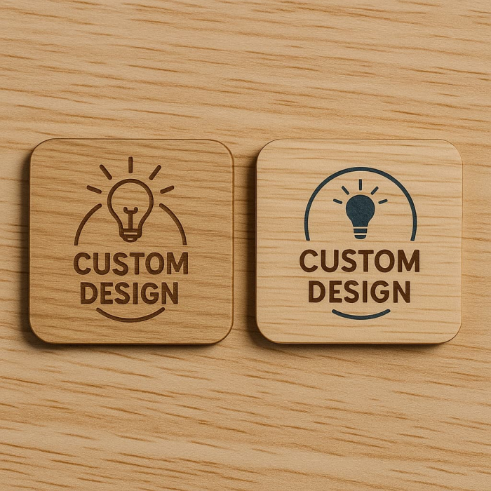 Gravure laser vs impression sur objets personnalisés — comparatif 3D Mountain
