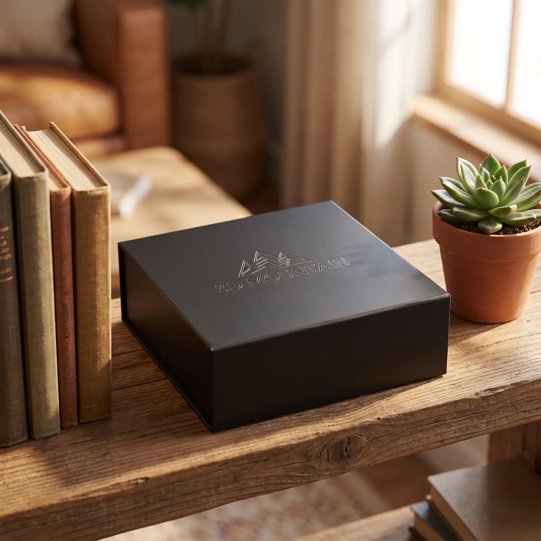Col du Galibier - Carte 3D relief — coffret cadeau
